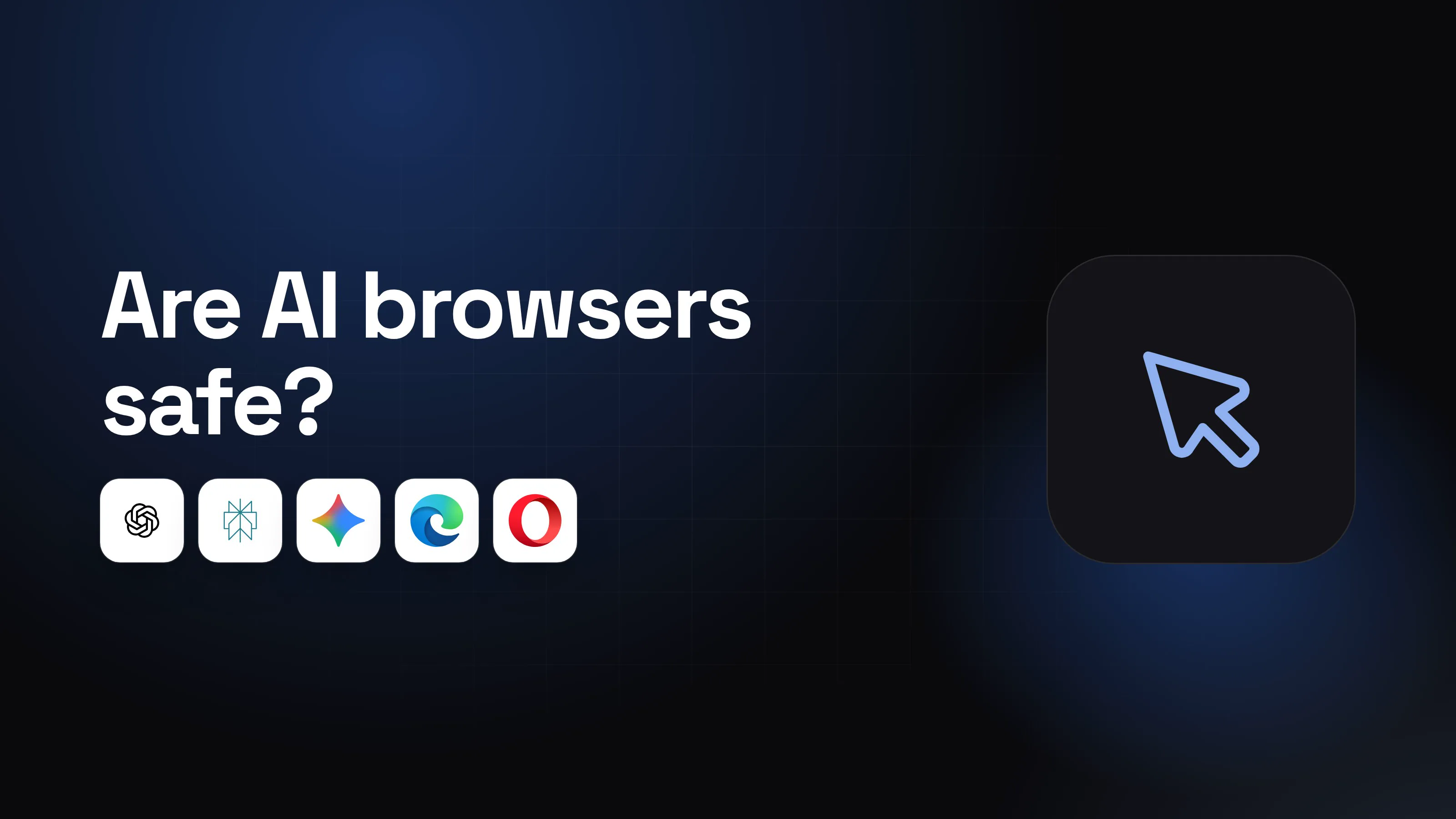 Illustration for Are AI browsers safe? Prompt injection in agent mode