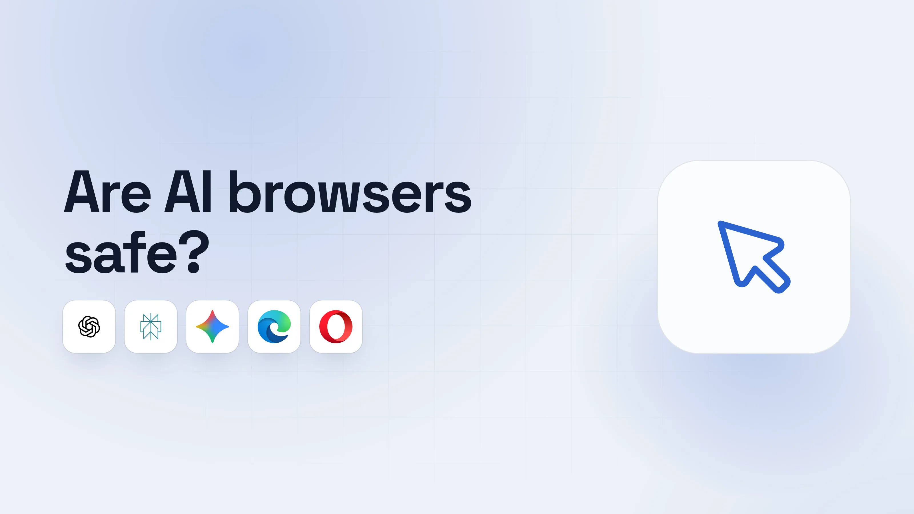 Illustration for Are AI browsers safe? Prompt injection in agent mode