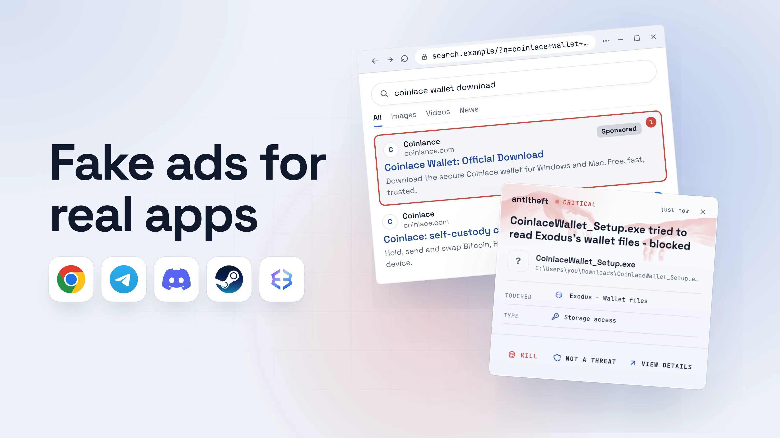 Illustration for Fake ads for real apps: how to spot a poisoned download
