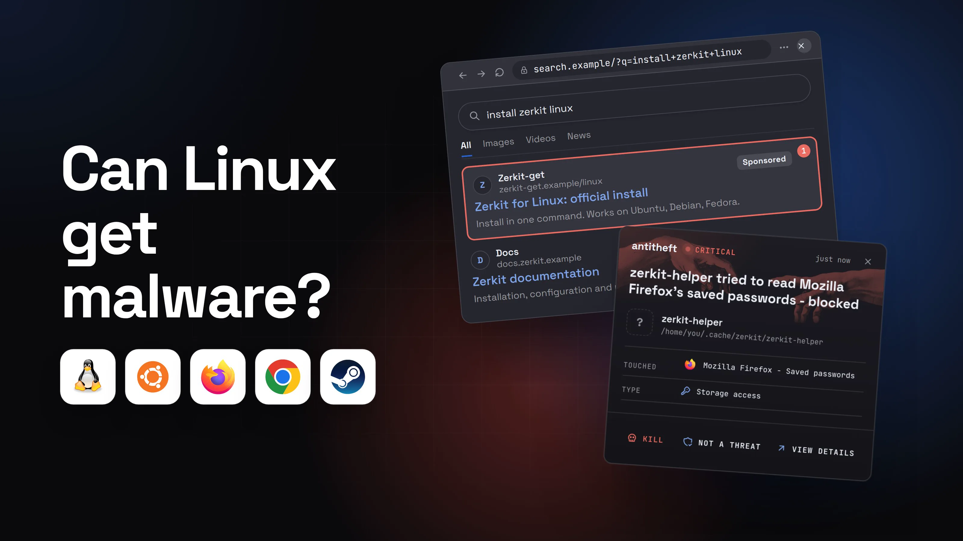 Illustration for Can Linux get malware? Do you need antivirus on Linux?
