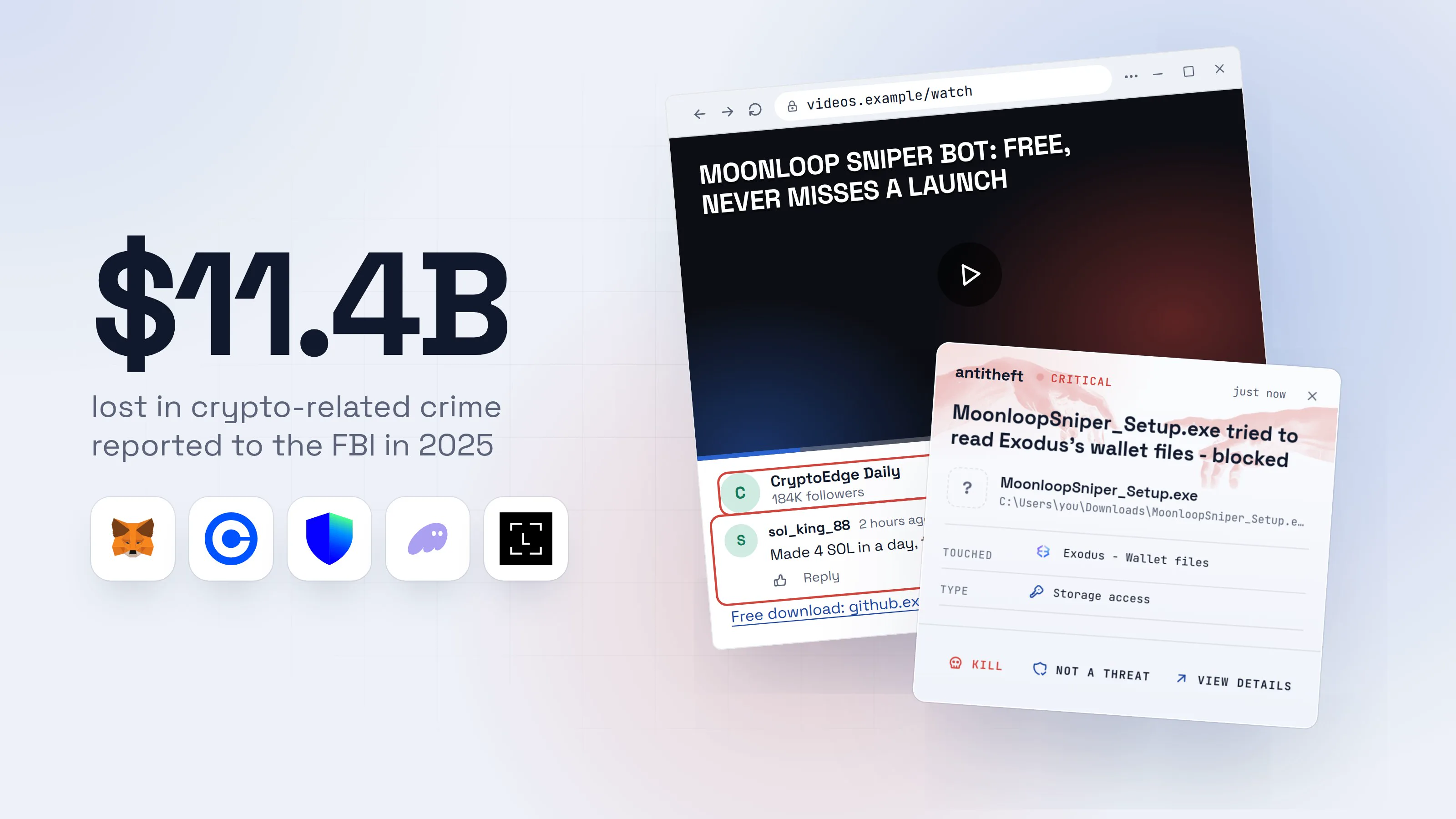 Illustration for How to protect a crypto wallet from malware, on any OS