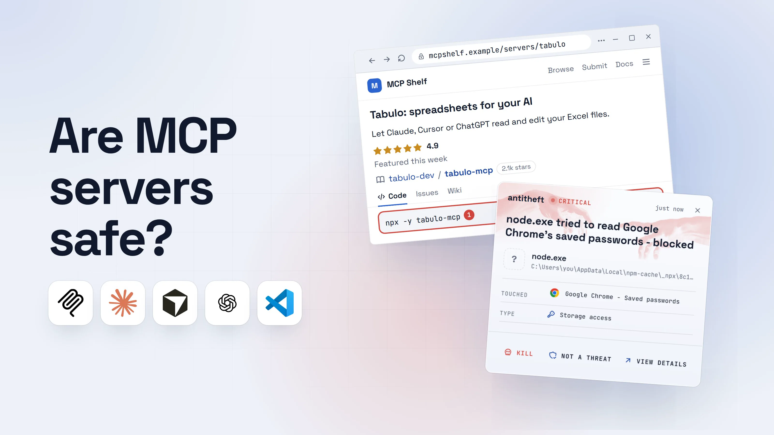 Illustration for Are MCP servers safe? How to vet one before you add it